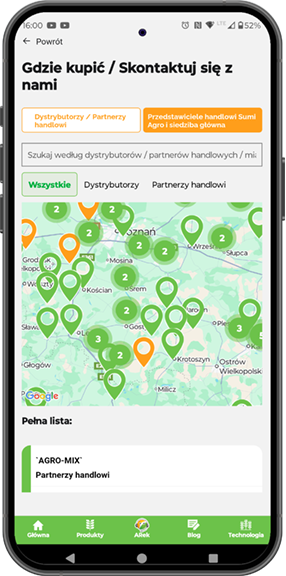 aplikacja idc wyszukiwarka punktów handlowych