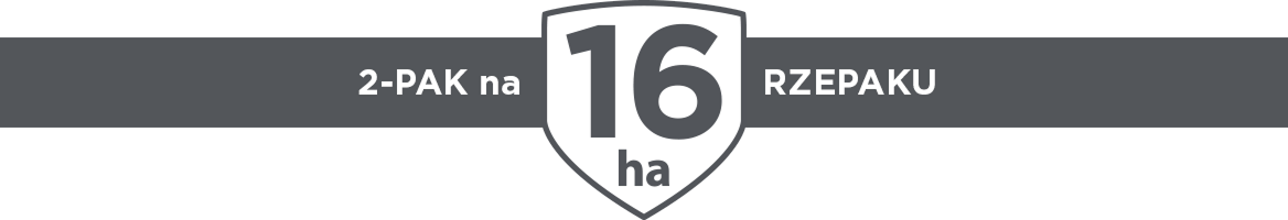 2-pak na 16 ha rzepaku